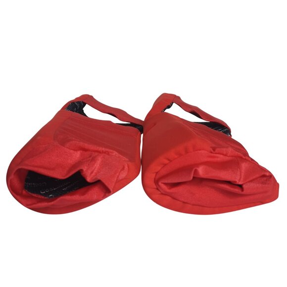 Nokona Women's Sliding Knee Pads Red Softball Fastpitch 2 piece - Picture 5 of 5